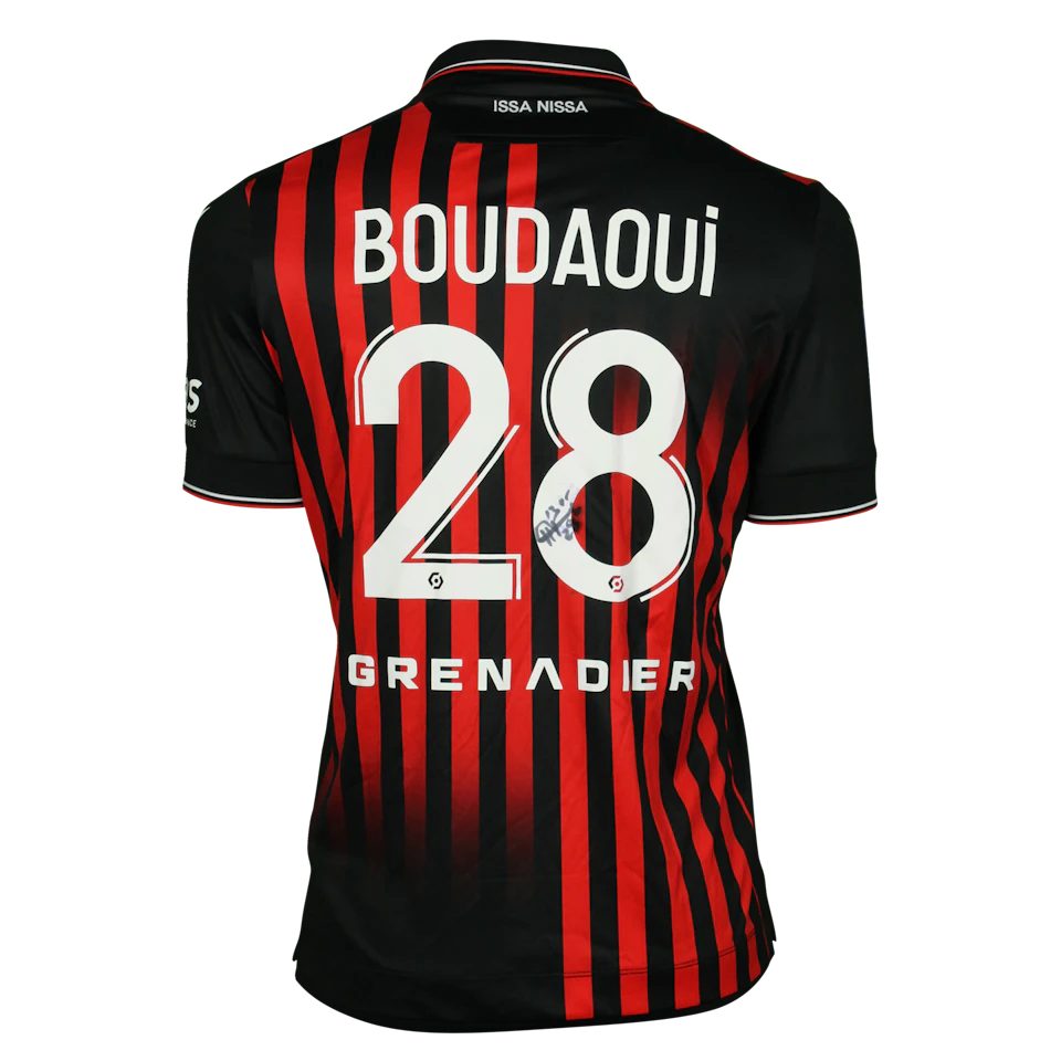 Maillot de Hichem Boudaoui (OGC Nice)