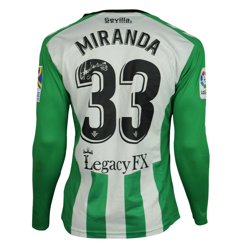 Juan Miranda González Real Betis shirt