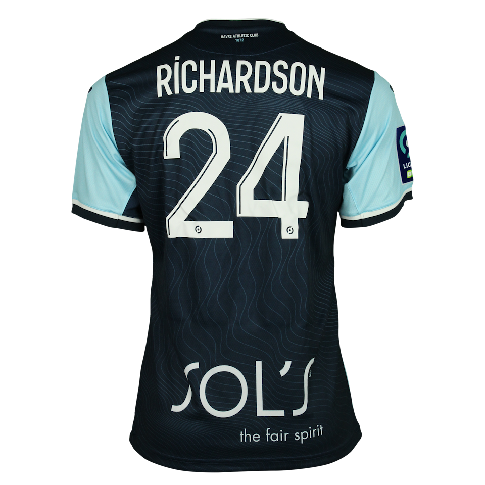 Amir Richardson Havre AC shirt