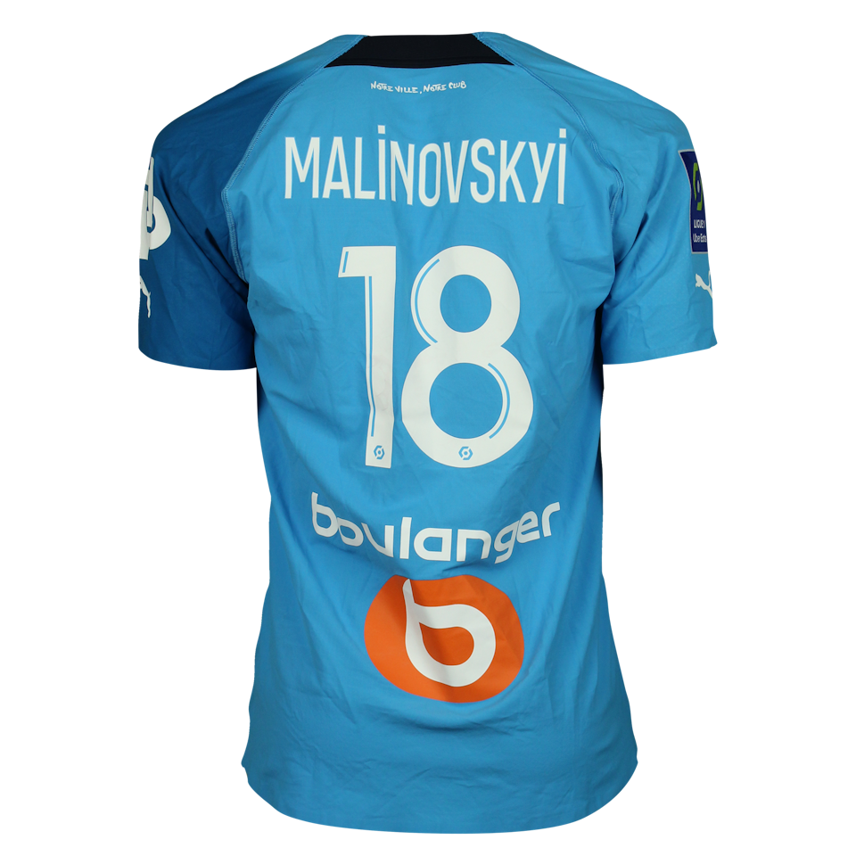 Ruslan Malinovskiy Olympique de Marseille jersey