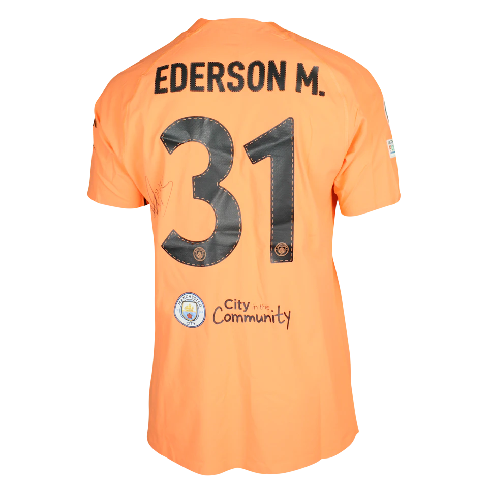 Manchester City-Trikot von Ederson Santana de Moraes