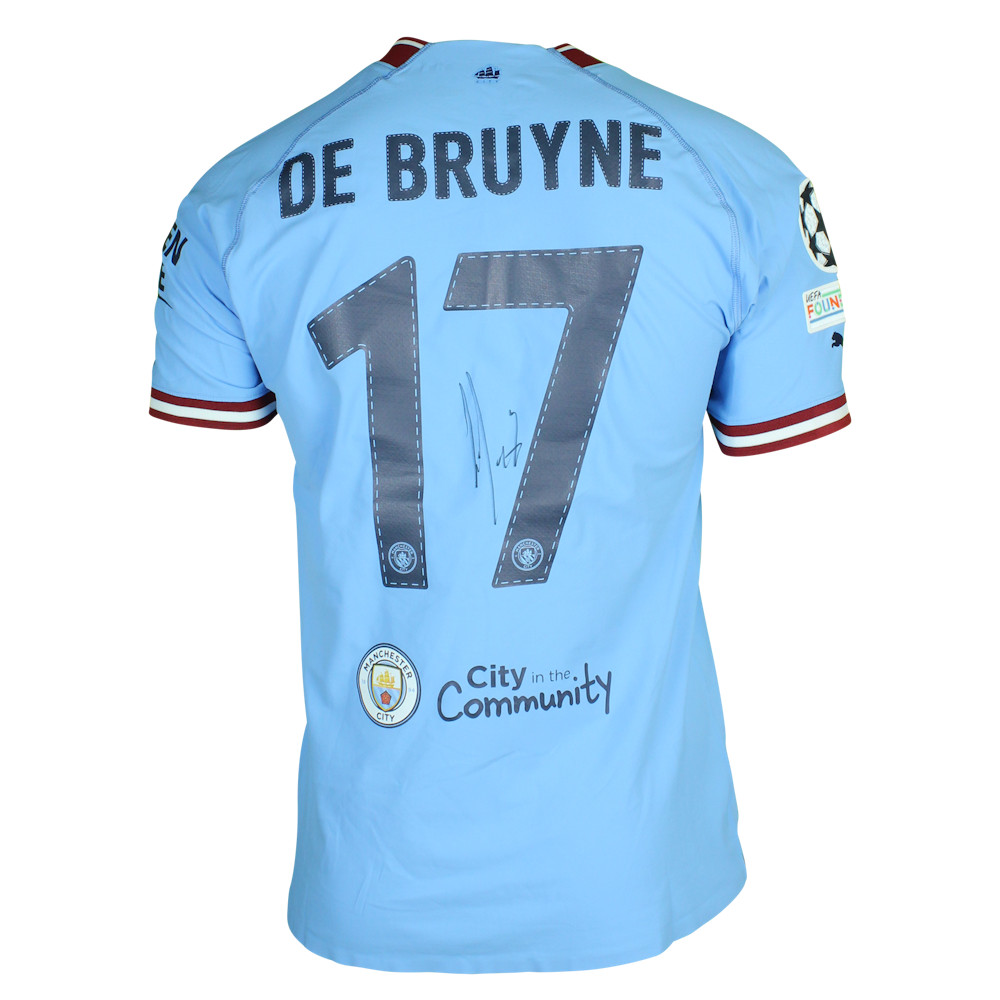 Kevin De Bruyne | Manchester City - Inter | MatchWornShirt