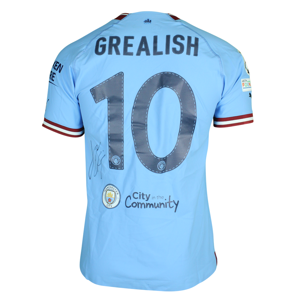Jack Grealish | Manchester City - Inter | MatchWornShirt
