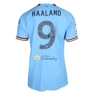 Erling Haaland Manchester City shirt