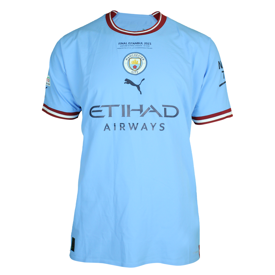 Erling Haaland Manchester City shirt