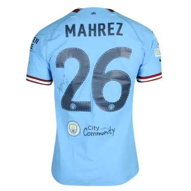 Riyad Mahrez Manchester City jersey