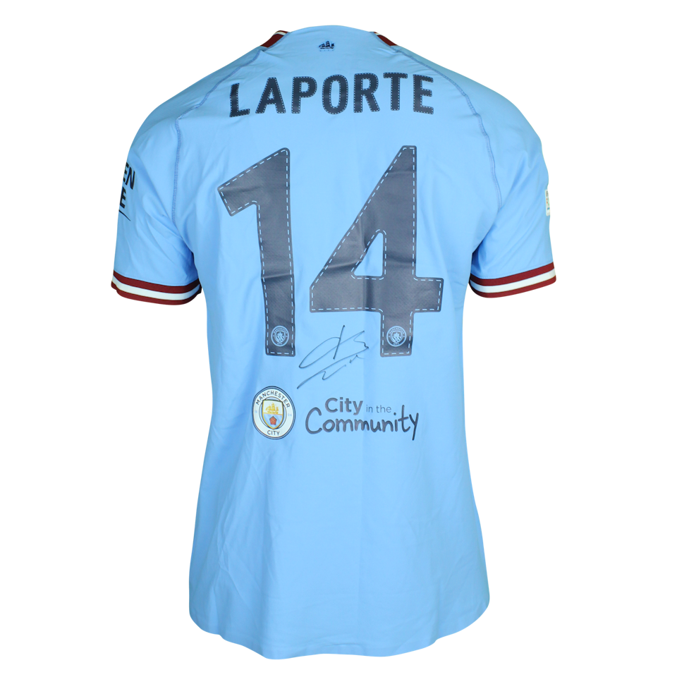 Aymeric Laporte Manchester City shirt