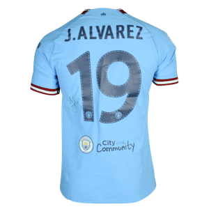 Julián Alvarez Manchester City jersey