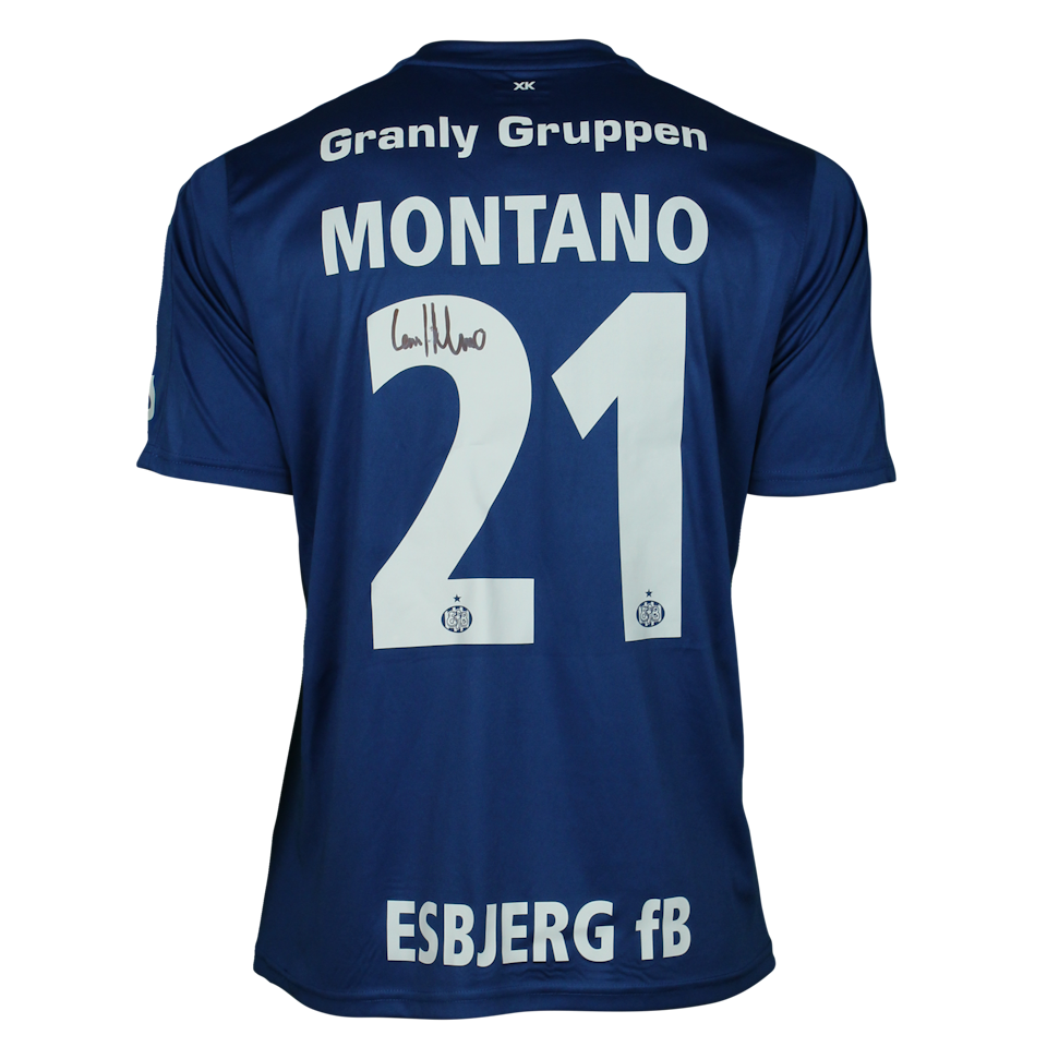 Leonel Dahl Montano Esbjerg fB shirt