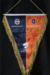 Squad Signed Match Pennant