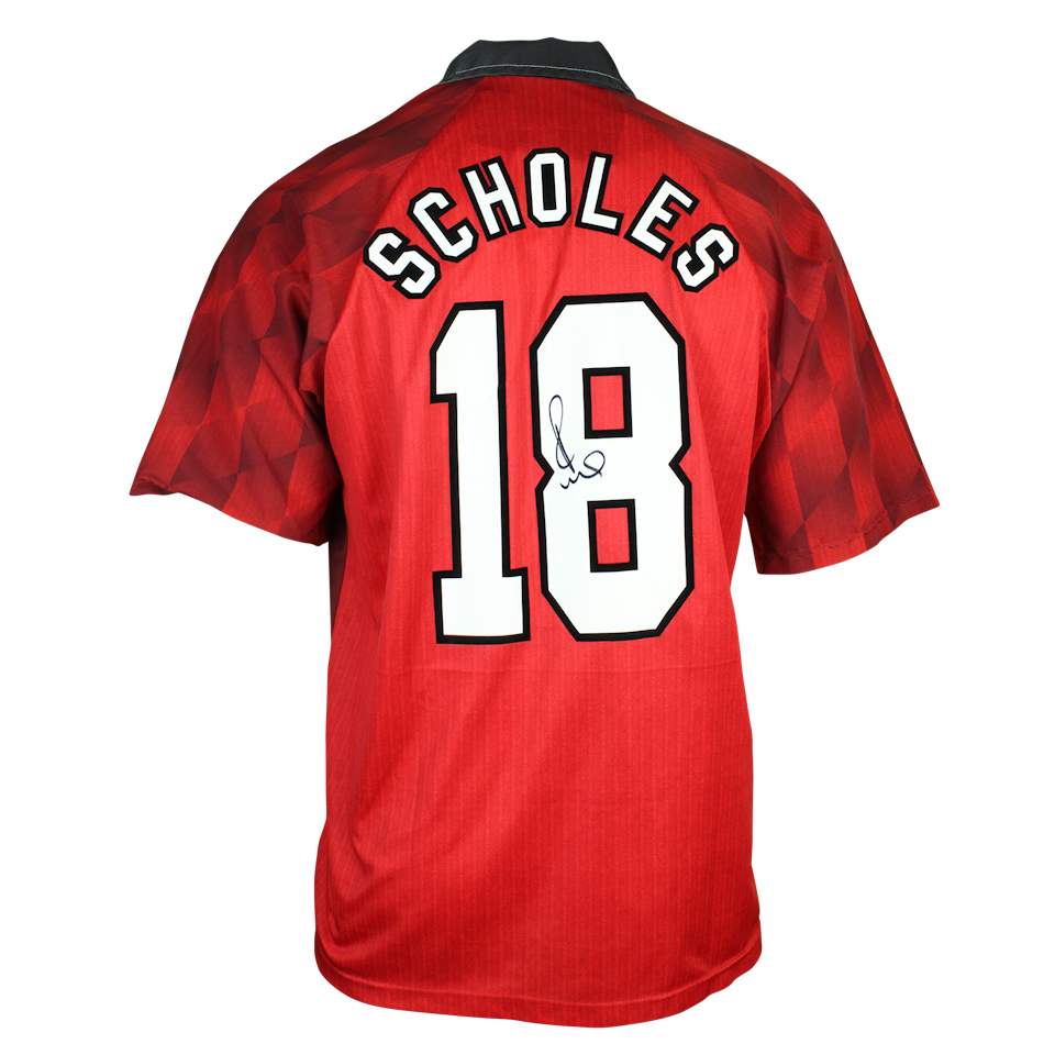 Paul Scholes 96-98 Home Shirt 
