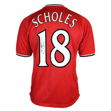 Paul Scholes Home Shirt 00-02