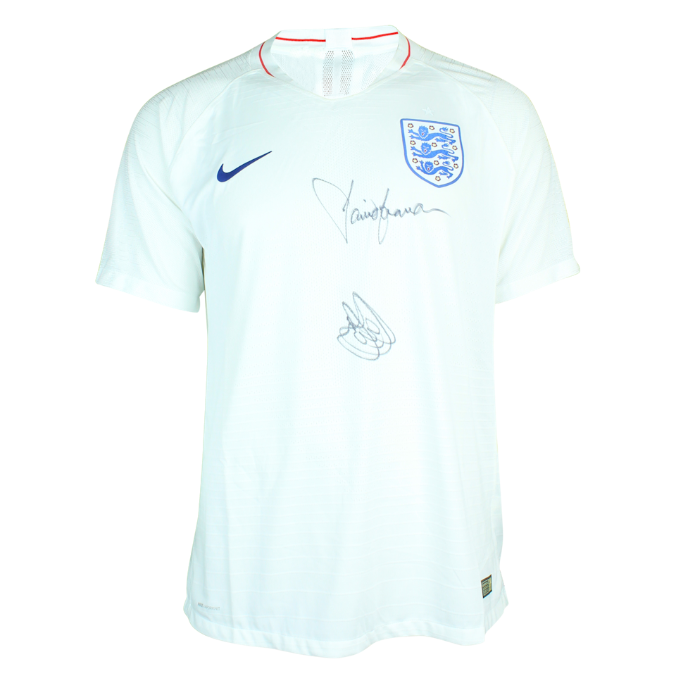 David James & David Seaman Signed Shirt