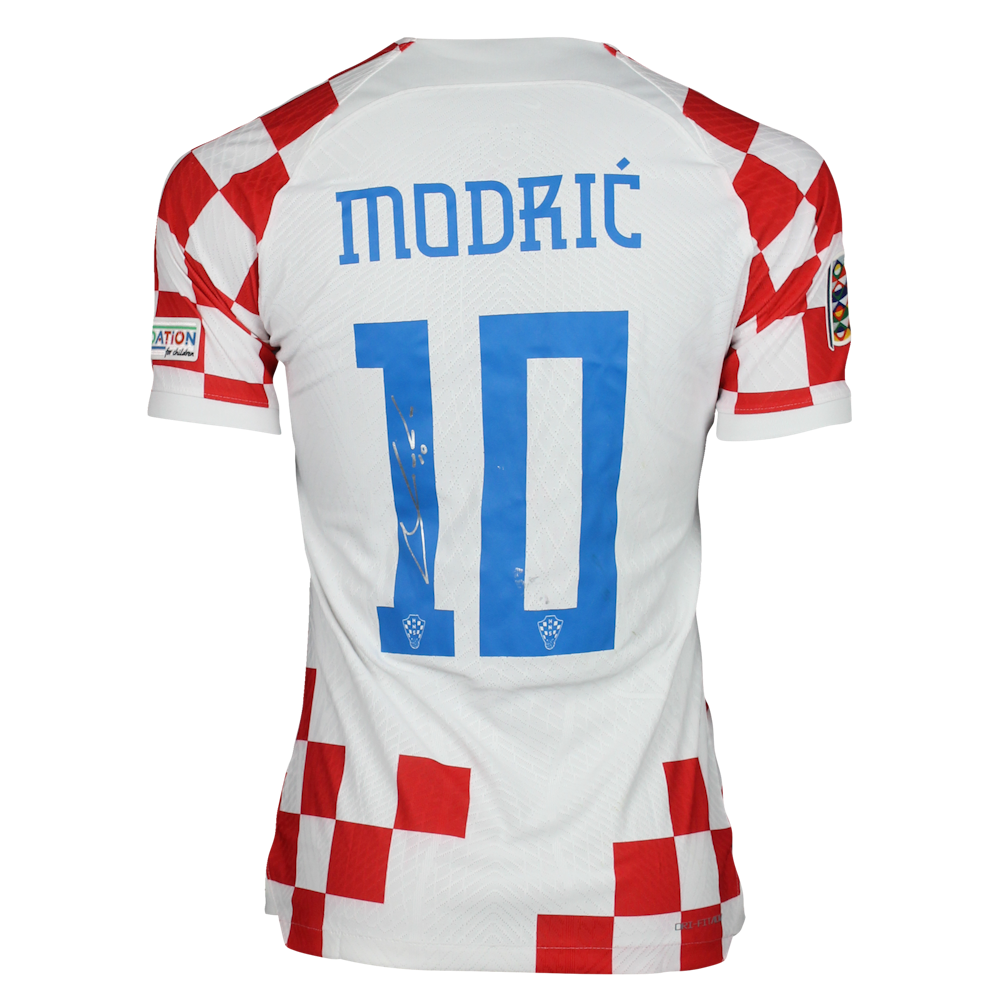 Luka Modrić | Netherlands - Croatia | MatchWornShirt
