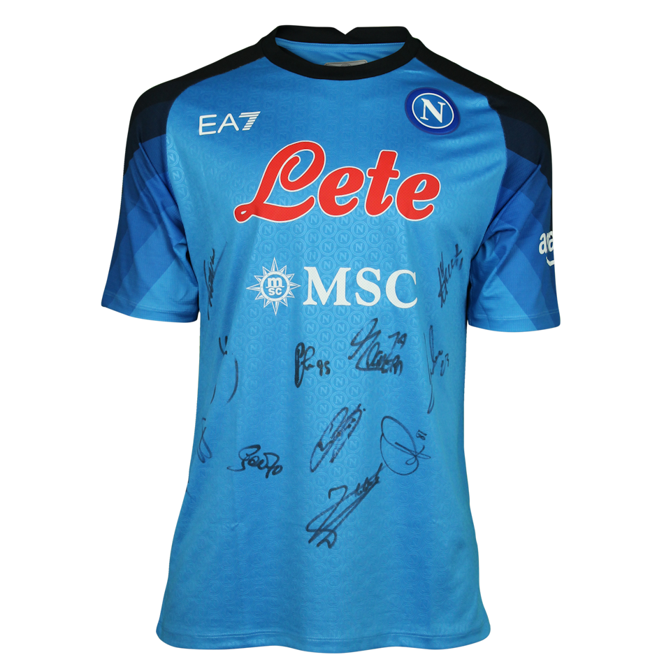 Squad Signed Shirt | Napoli