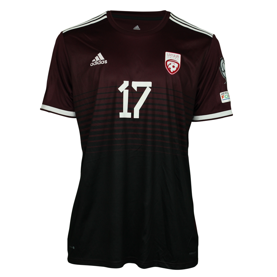 Marko Regža Latvia shirt