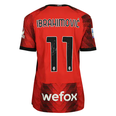 ACミラン IBRAHIMOVIĆ 21番 シャツ Mサイズ Zlatan Ibrahimović | MatchWornShirt