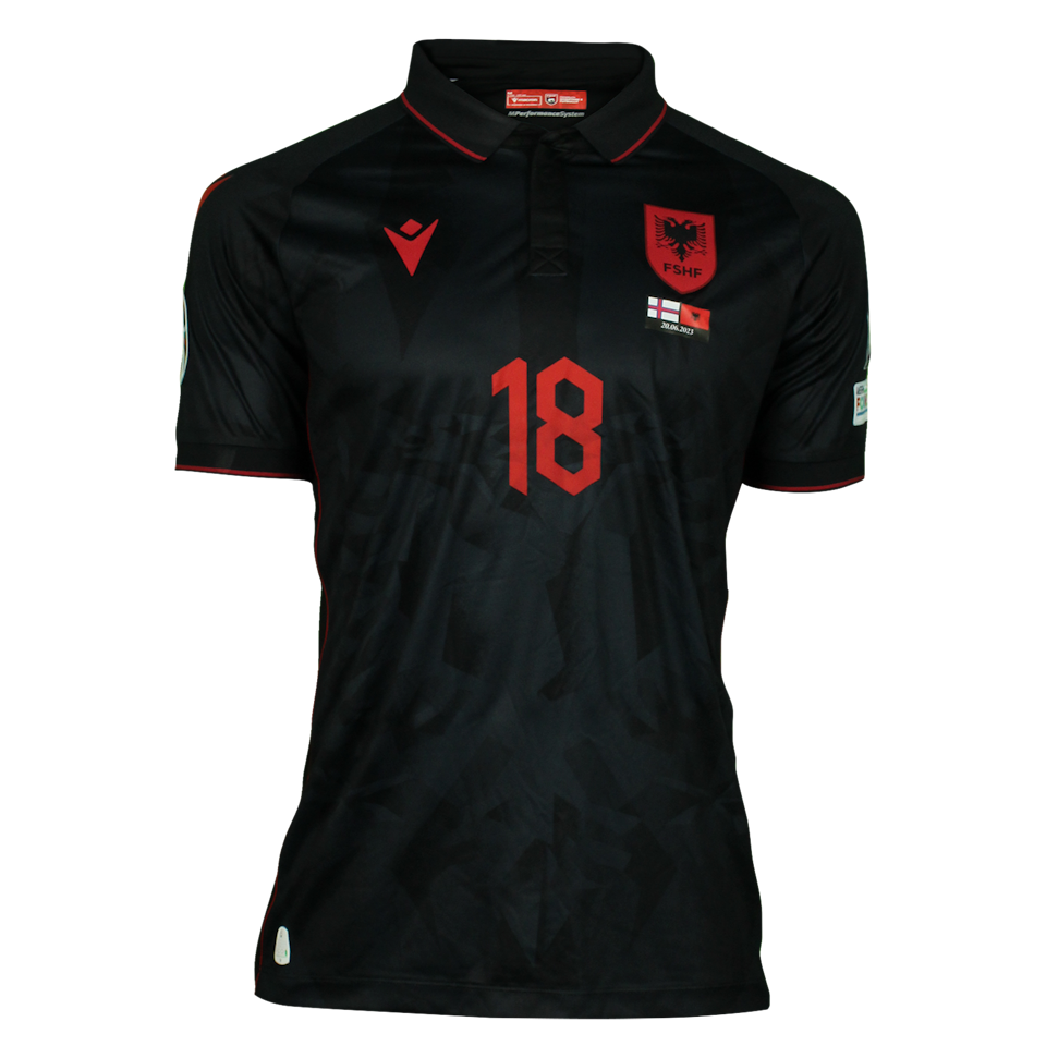 Ardian Ismajli Albania shirt