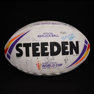Greek Rugby League WC Signed Ball