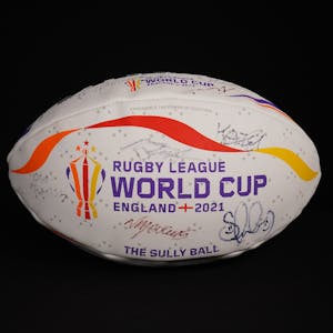 Greek Rugby League WC Signed Ball