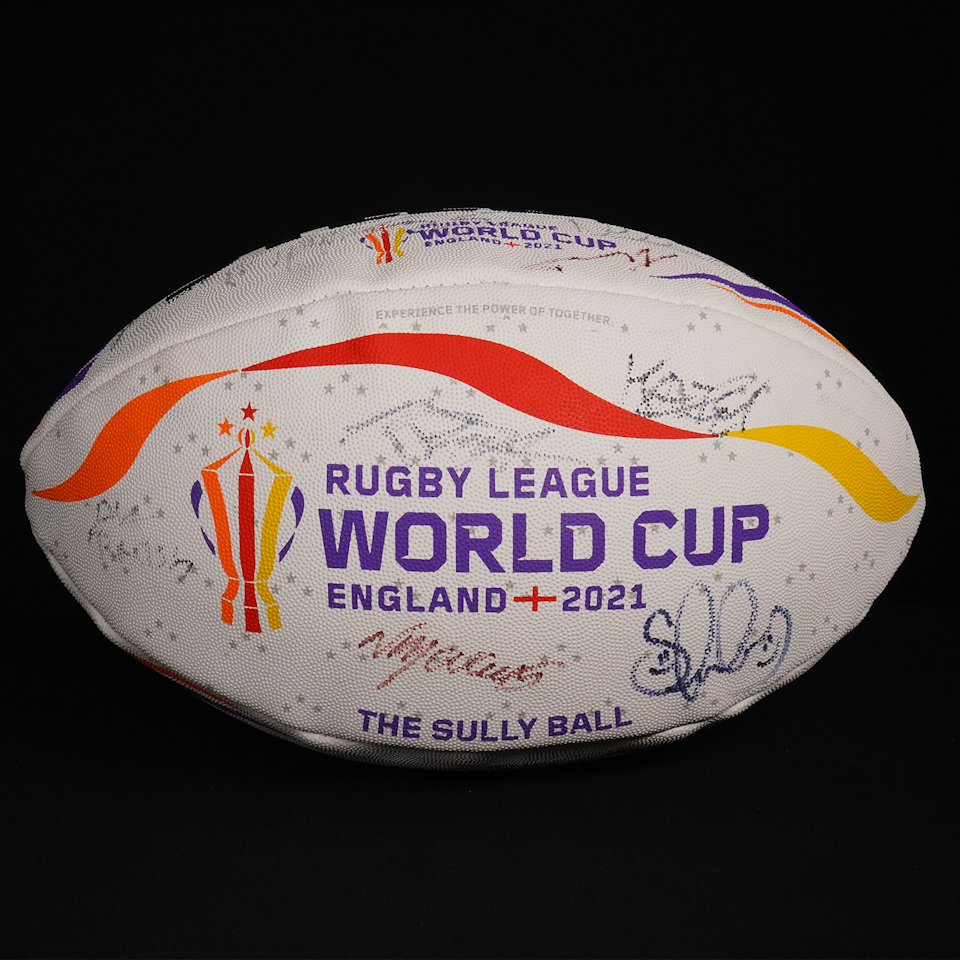 Greek Rugby League WC Signed Ball