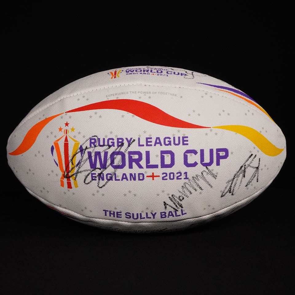 England Rugby League WC Signed Ball