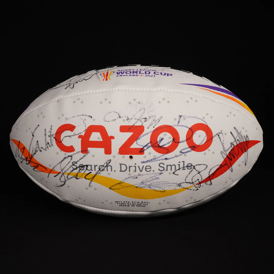 England Rugby League WC Signed Ball