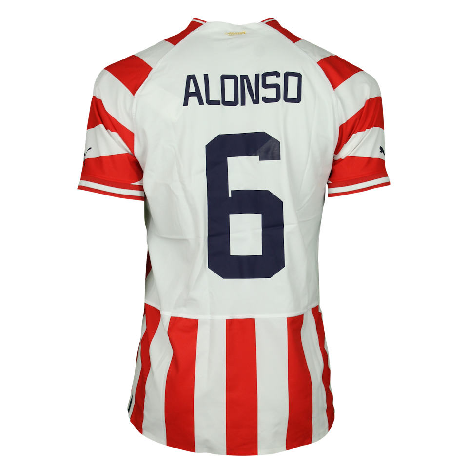 Júnior Osmar Ignacio Alonso Mujica Paraguay shirt