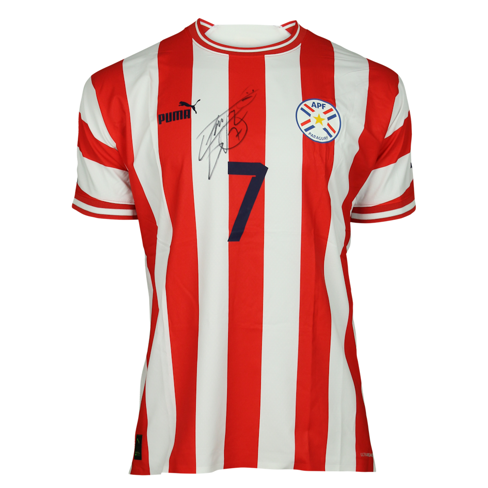 Carlos Gabriel González Espínola Paraguay shirt