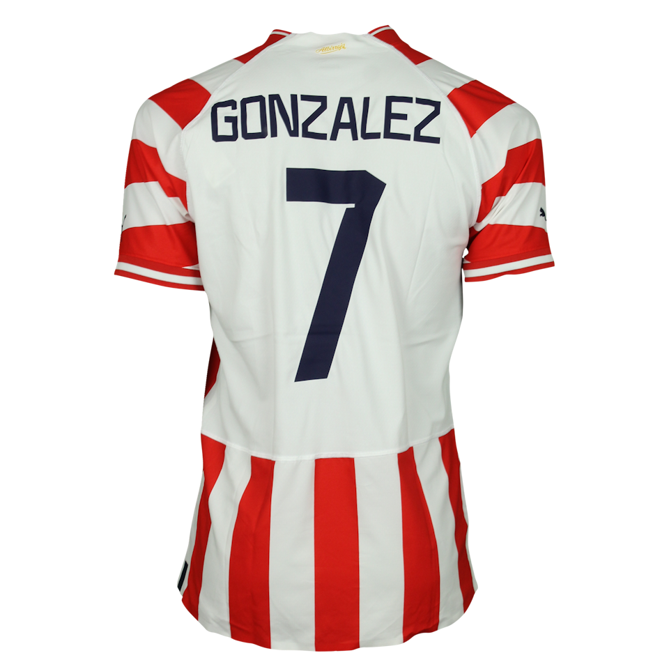 Carlos Gabriel González Espínola Paraguay shirt