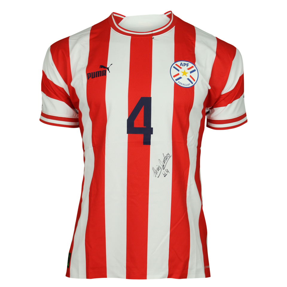 Alexis Javier Cantero Fernandez Paraguay shirt