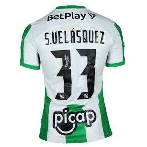 Samuel Velásquez Uribe Atlético Nacional shirt