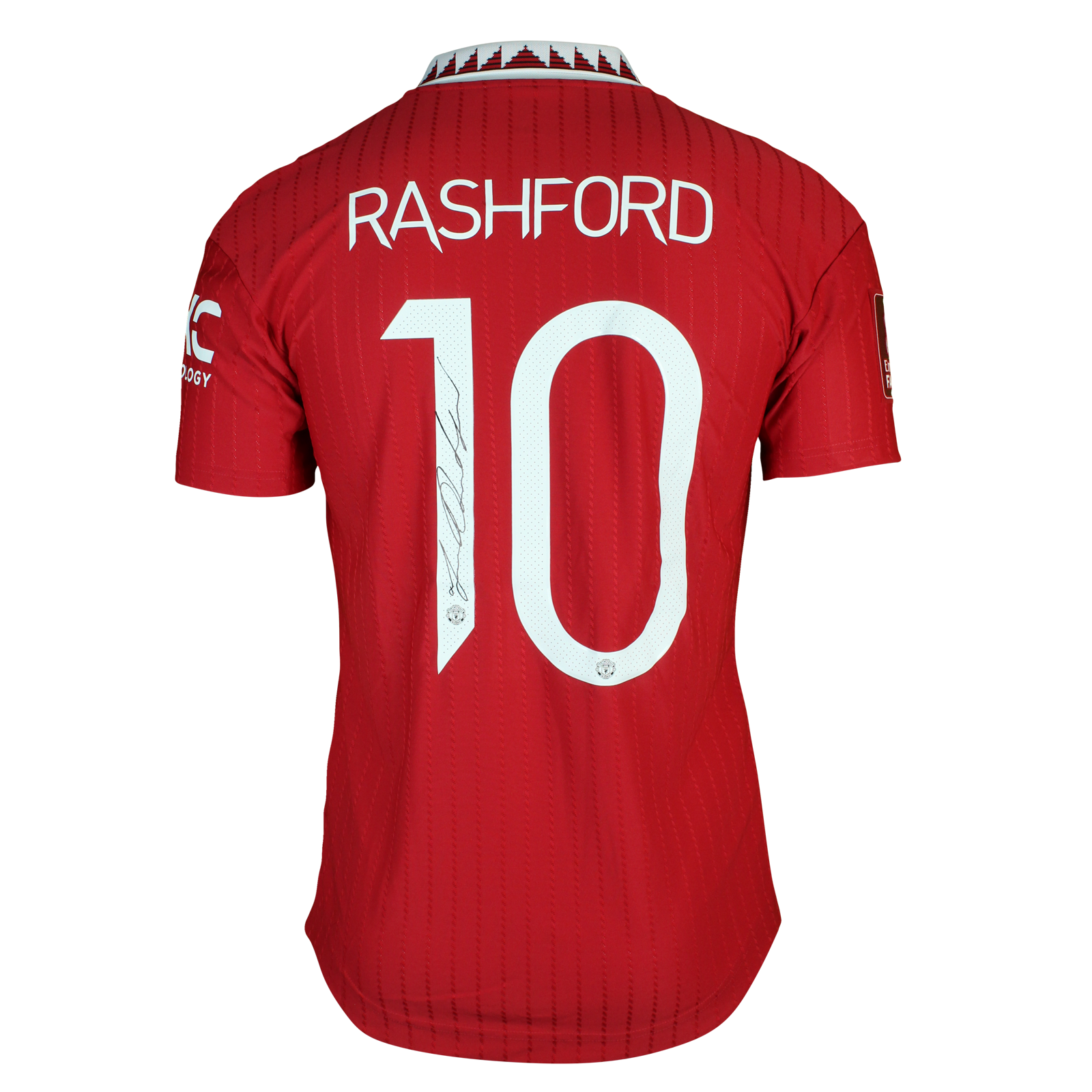 【レプリカ（未着用）】M.RASHFORD／Manchester United Men's adidas Marcus Rashford Red Manchester United 2021/22