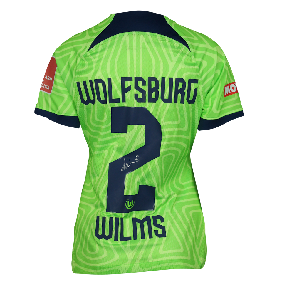 Signed VFL Wolfsburg Shirt - Lynn Wilms 