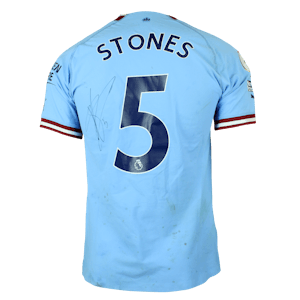 John Stones Manchester City shirt