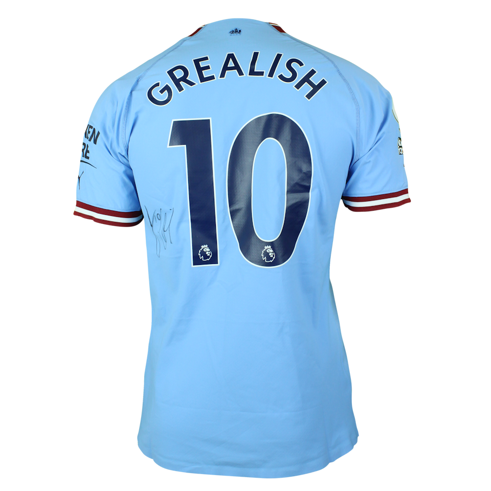 Jack Grealish Manchester City shirt