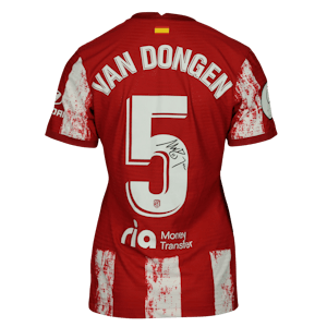 Signed Atletico Madrid Shirt - Merel van Dongen