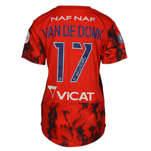 Signed Olympique Lyon Shirt - Daniëlle van de Donk