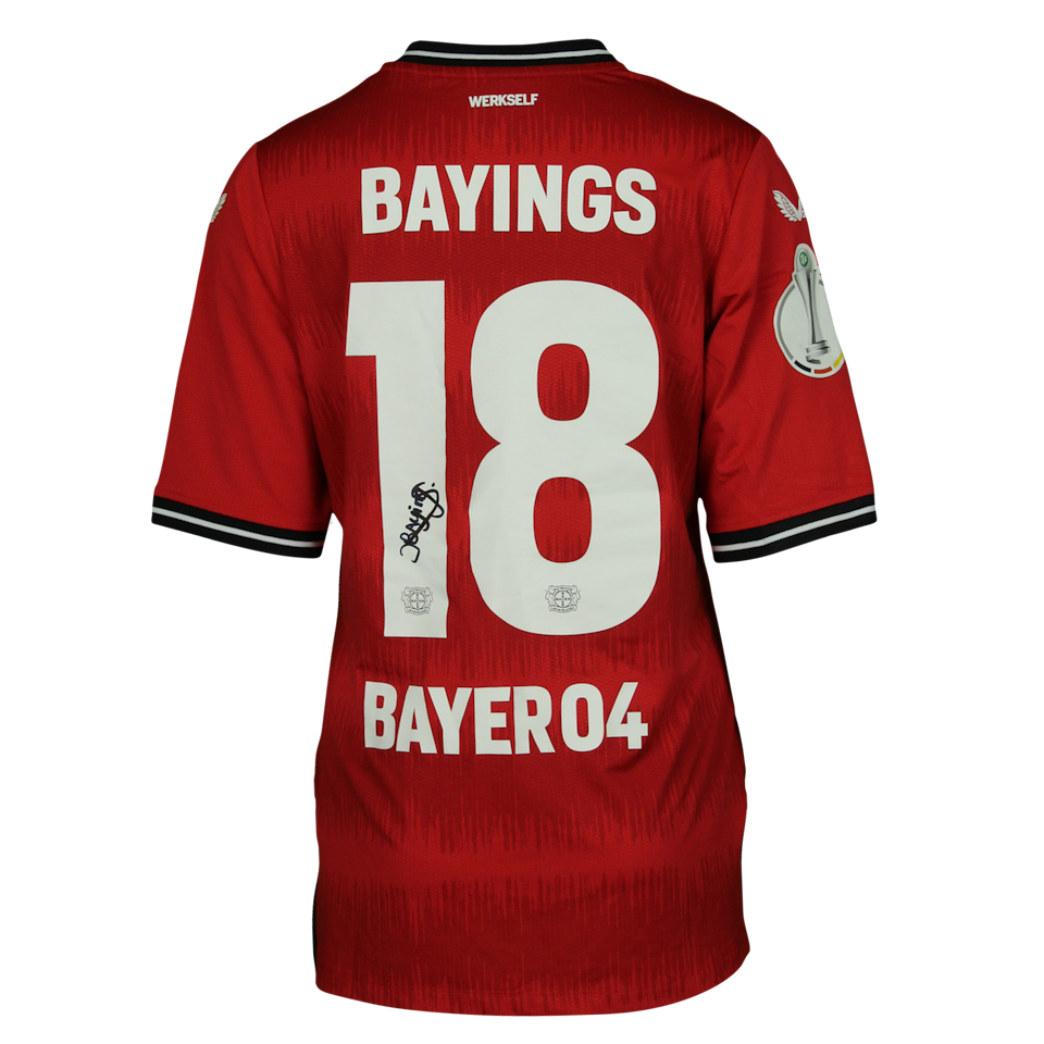 Signed Bayer 04 Leverkusen Shirt - Jill Bayings