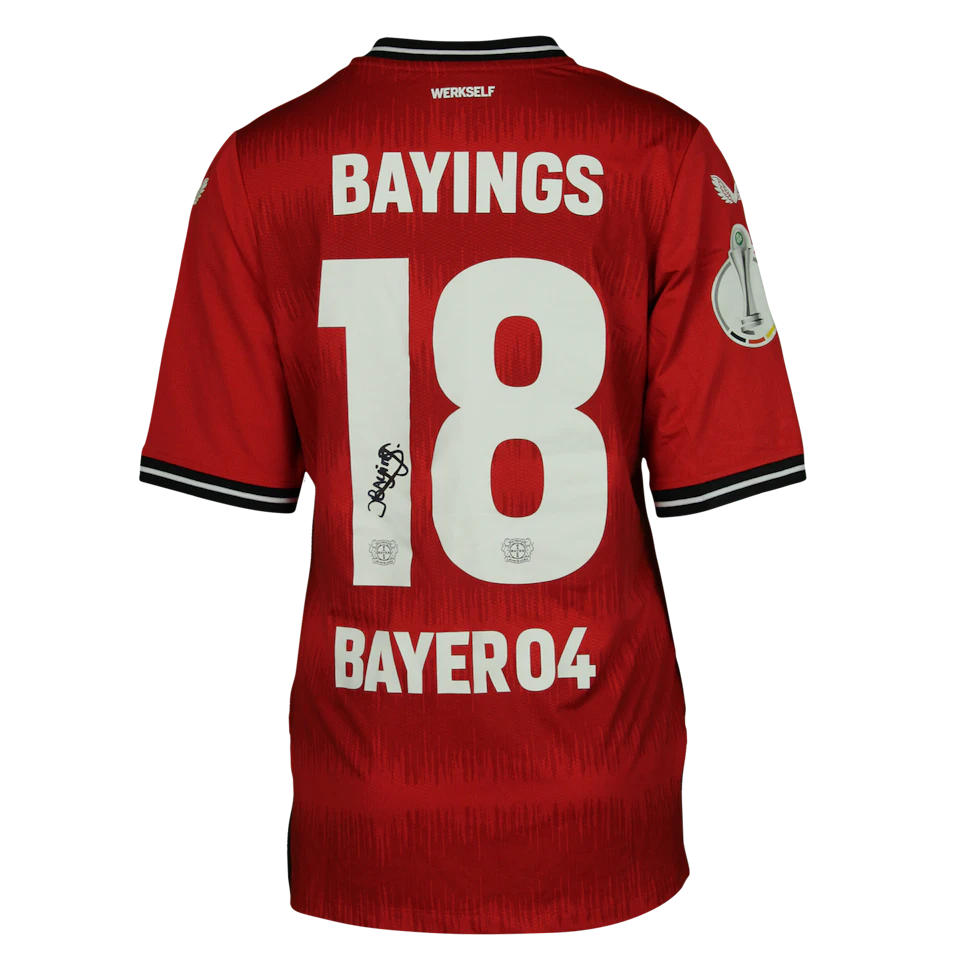 Signed Bayer 04 Leverkusen Shirt - Jill Bayings
