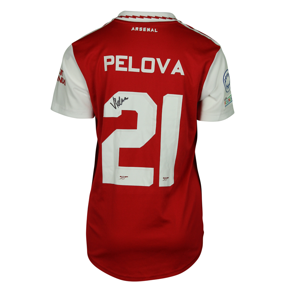Signed Arsenal Shirt - Victoria Pelova