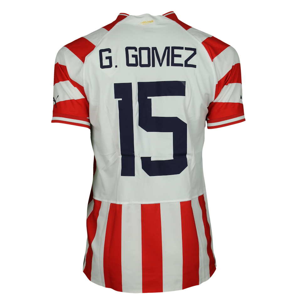 Gustavo Raúl Gómez Portillo Paraguay jersey