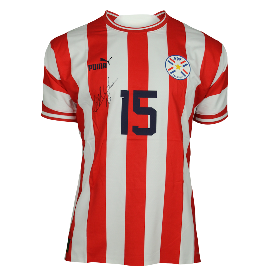 Gustavo Raúl Gómez Portillo Paraguay jersey