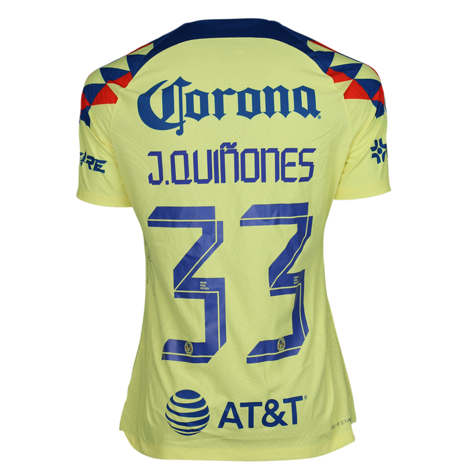 Julián Andrés Quiñones Quiñones Club América camisa.