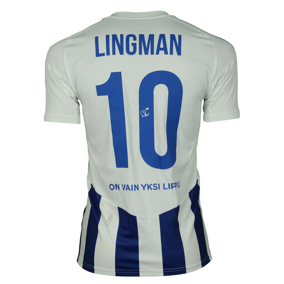 Camisola de Lucas Lingman, HJK Helsinki