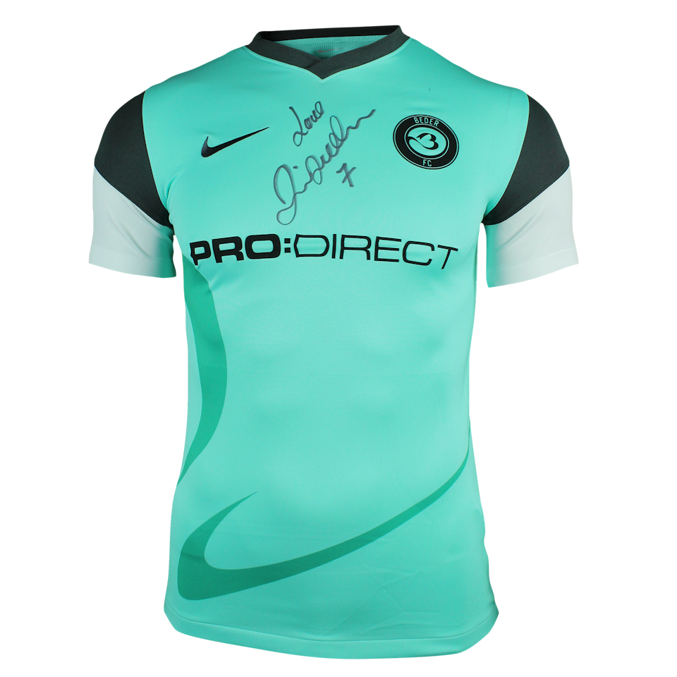 David Beckham Signed Beder FC Shirt