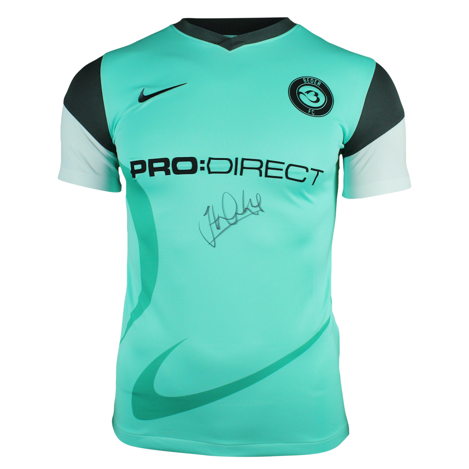 Jordan Henderson Signed Beder FC Shirt