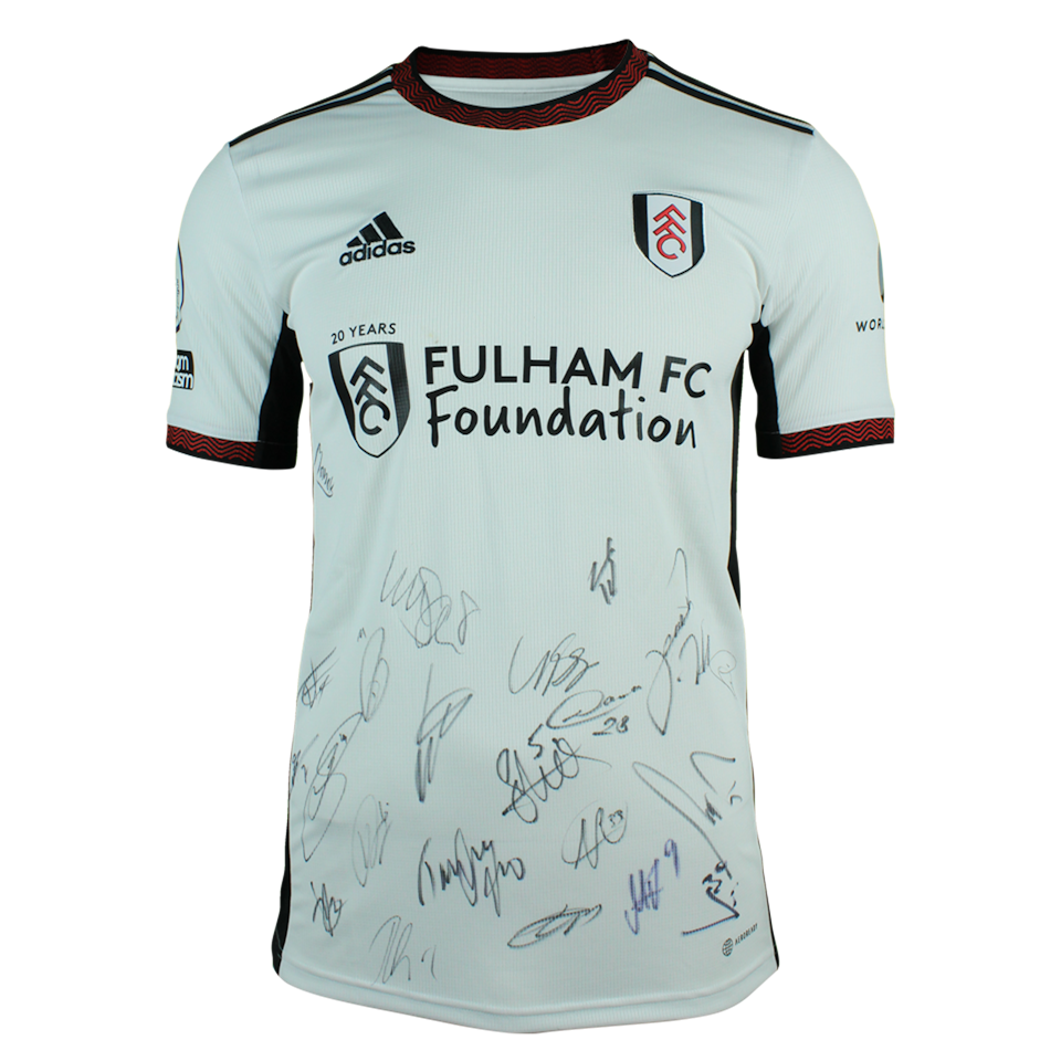 Squad Signed Fulham Shirt 22/23