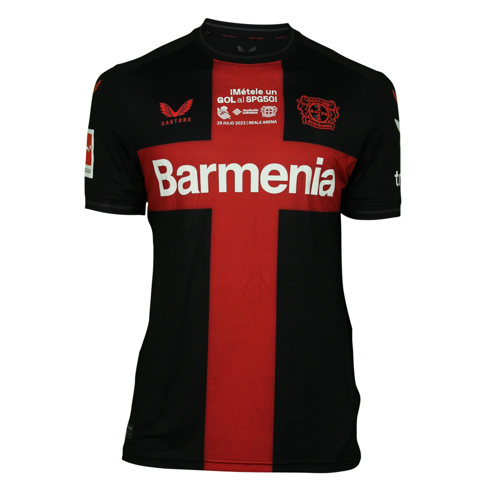 Shirt van Jeremie Frimpong Bayer Leverkusen