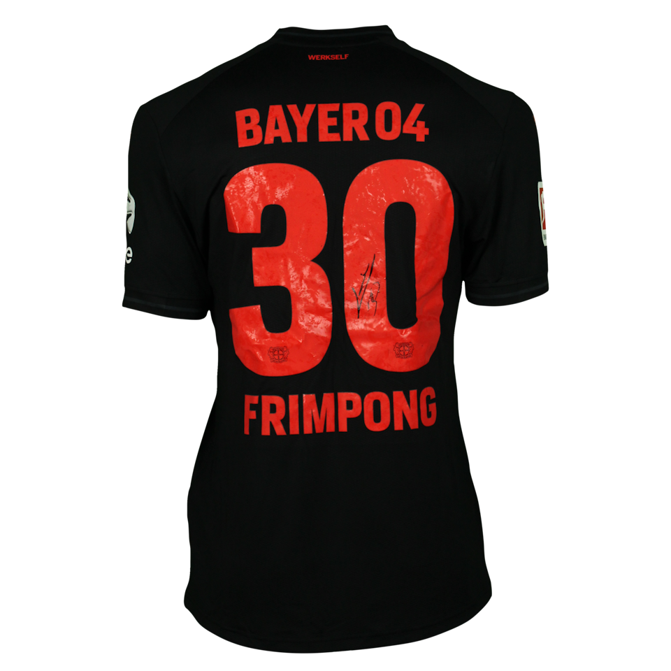 Jeremie Frimpong Bayer Leverkusen shirt